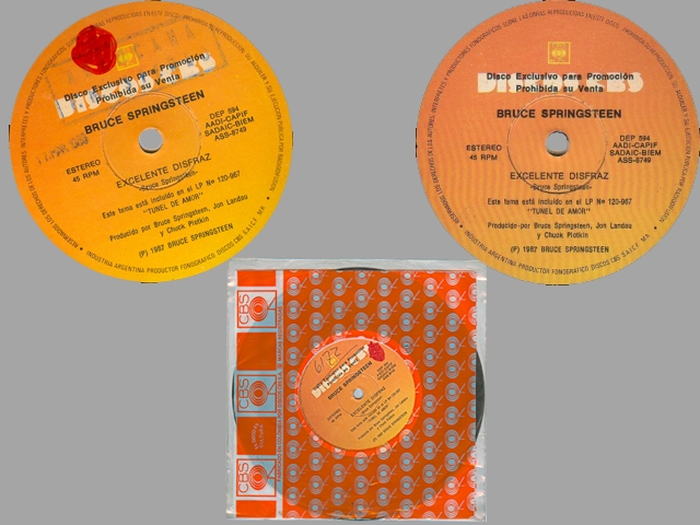 Bruce Springsteen - BRILLIANT DISGUISE / BRILLIANT DISGUISE
